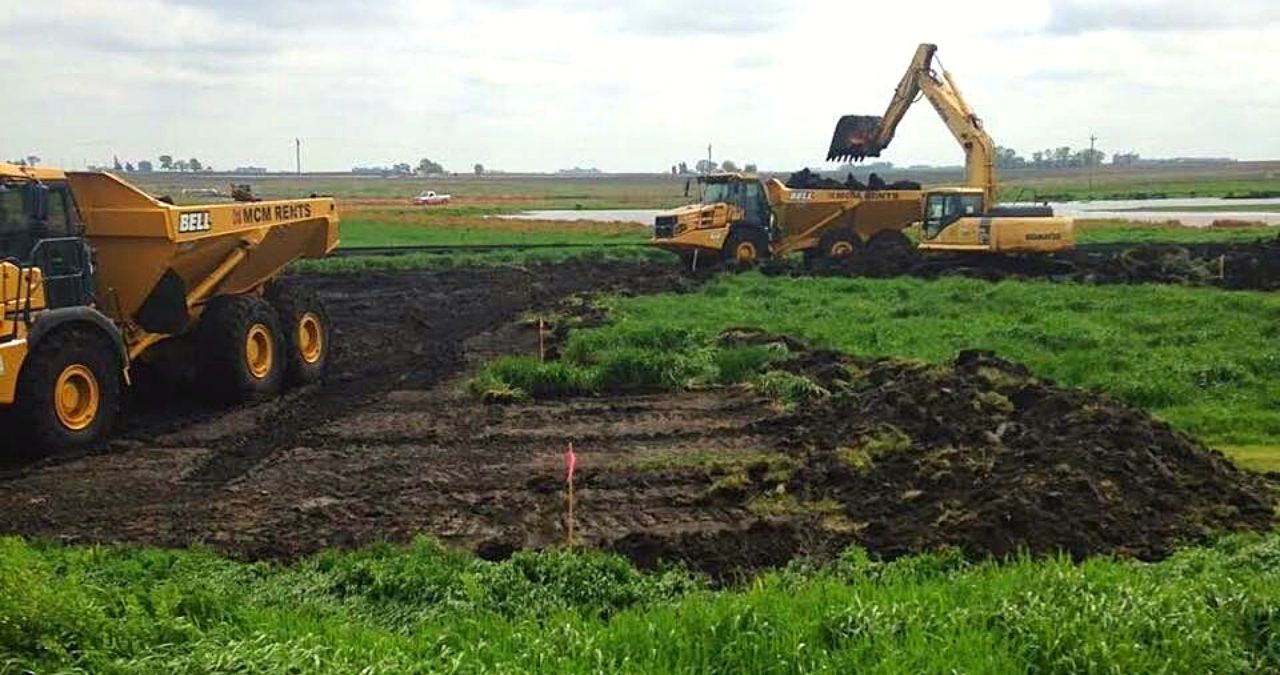 excavation process